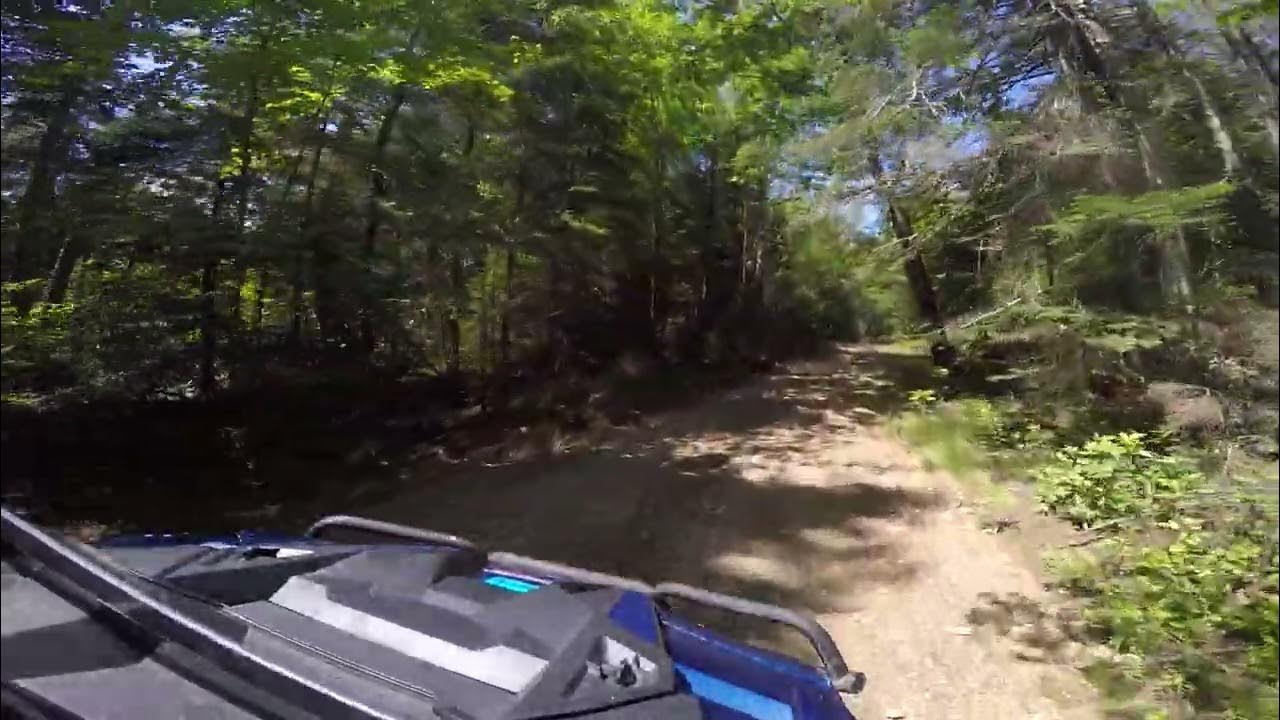 ATV trail ride from Solon Maine YouTube