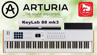 картинка: Миди-клавиатура ARTURIA KeyLab 88 mk3 || Флагман с клавишами FATAR
