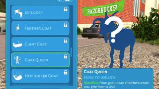 Unlocking every goat in Goat ville high | Goat Simulator