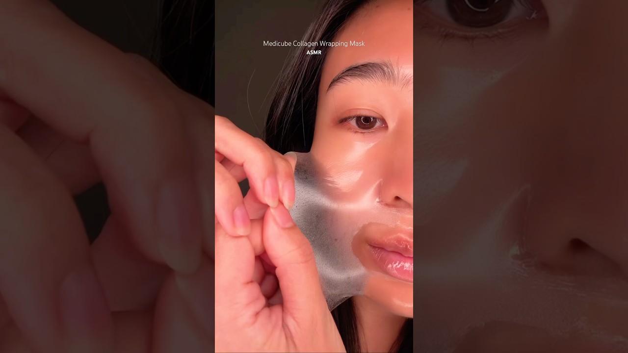 Glass skin before and after 🤭✨ 