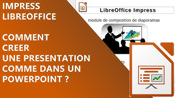 Créer un diaporama avec LibreOffice Impress - vidéo 11