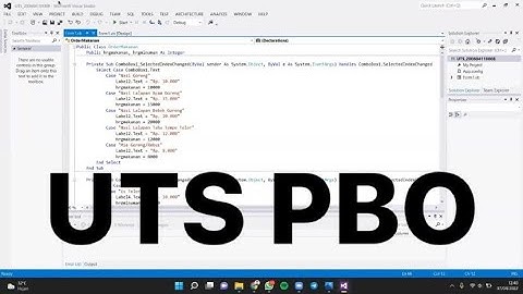 UTS PBO | Muhammad Hanif Al Farras | 200604110008