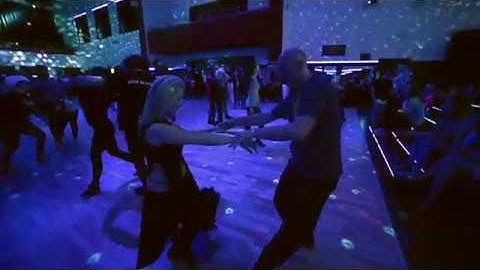 Connie Yndal and Atilla dancing zouk at WestZoukTime in Brno 2018