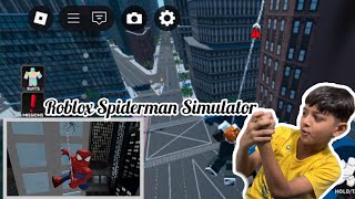Amazing Roblox 🎮 Spiderman Swinging System😎!