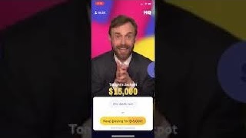 (AD-FREE) Checkpoints come to HQ Trivia! ($15,000/$0.16-$5,000) Thursday, 23 May 2019 3p ET