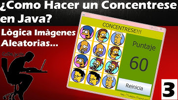 Juego Concentrese en Java : 3. Logica Imagenes Aleatorias
