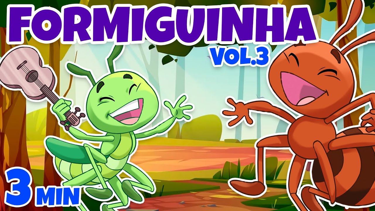 Formiguinha Vol. 3 - Giramille 3 min | Desenho Animado Musical - YouTube