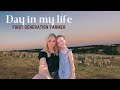 First generation farmer day in my life vlog | chores, gardening, feeding sheep | Farm life video