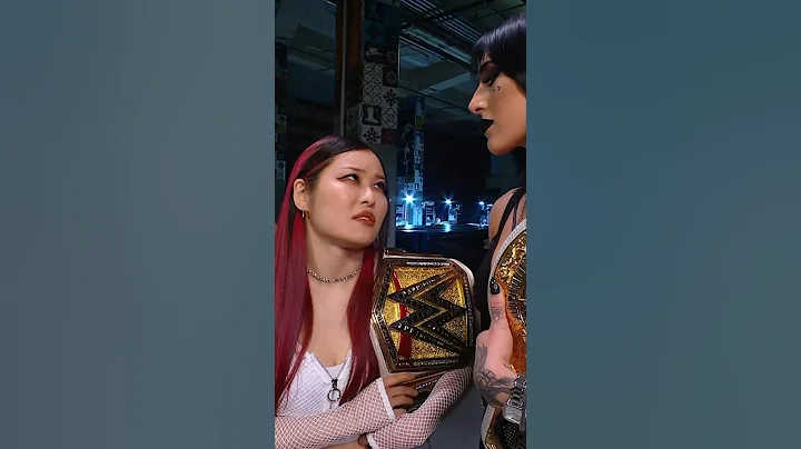 IYO SKY was not fazed at all with Rhea Ripley 😮‍💨