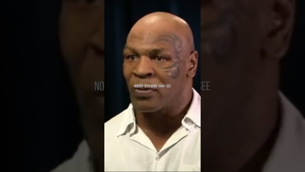 Mike Tyson On His Pain