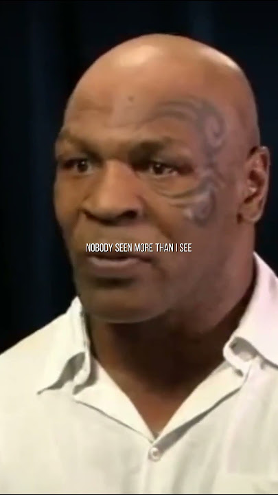 Mike Tyson On his Pain