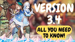 FREE 13+ FATES, AYAKA & LISA SKINS and MORE! All you need to Know about Genshin Impact 3.4!