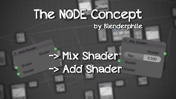 The Node Concept #4  - Mix and Add Shader