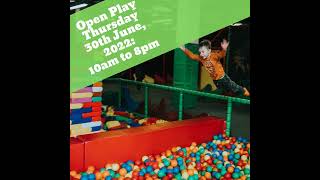 Open Play Thursday 30th June, 2022: 10am to 8pm