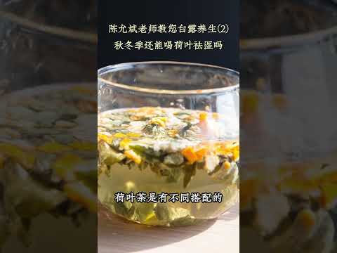荷叶茶秋天能喝吗？#荷叶茶 #祛湿 #白露 #白露养生 #白露美食 #秋季养生 #节气养生 #中医养生 #食疗 #饮食养生 #饮食营养 #健康 #养生 #允斌顺时生活 #饮食养生作家陈允斌