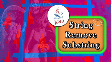 string remove substring in java