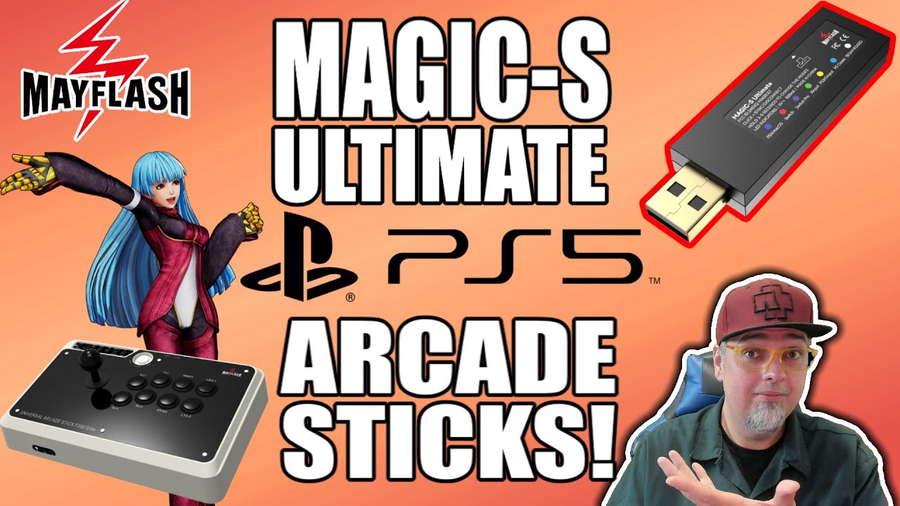The MayFlash Magic-S Ultimate Works With The PS5 For Arcade Sticks! But....