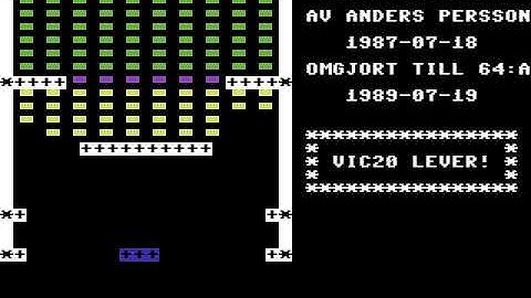 C64 Game: Super Breakout