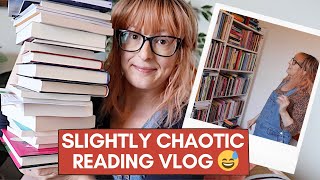 New Books, Favourites, Unhauling & ShelfSorting!  Slightly Chaotic Reading Vlog