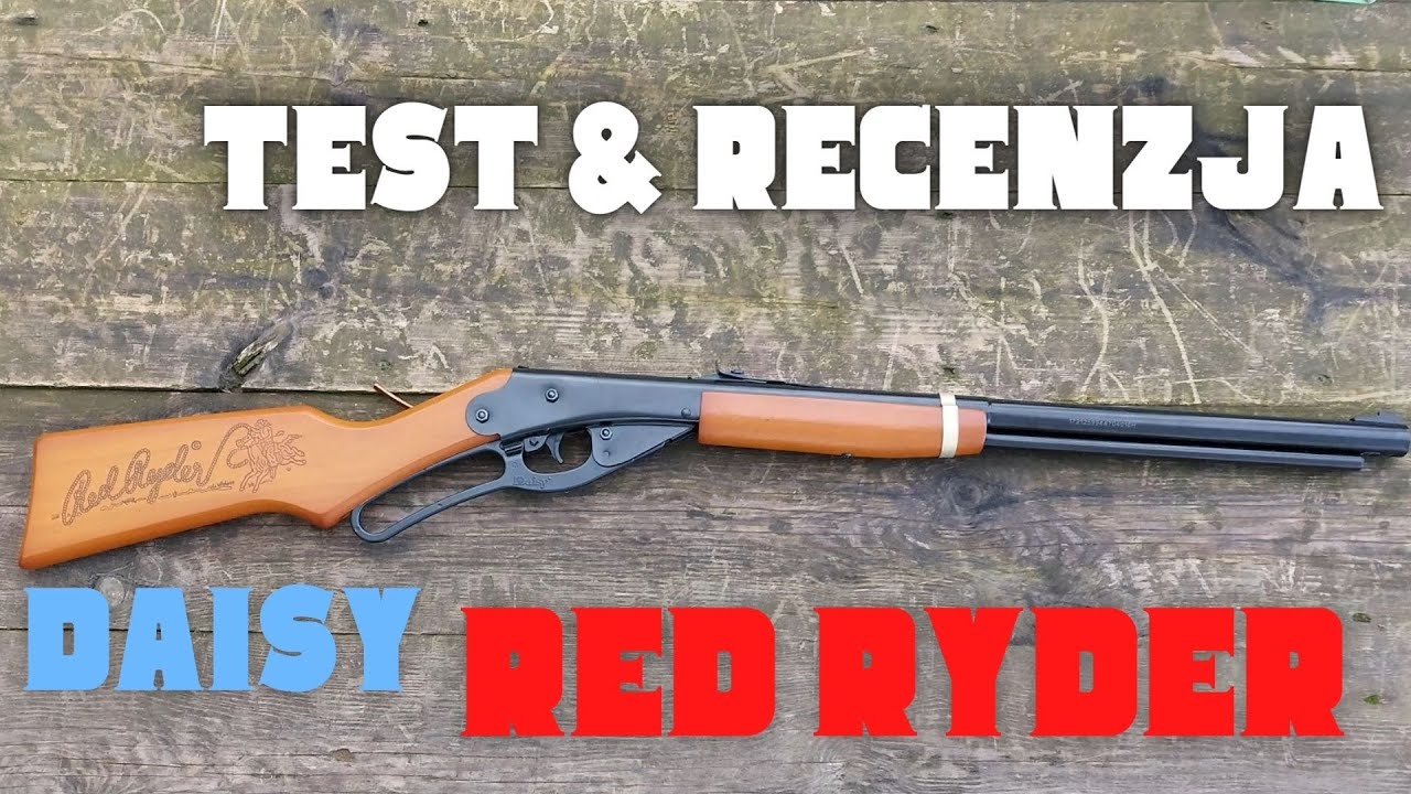 DAISY RED RYDER CARBINE TEST & RECENZJA - YouTube