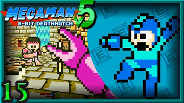 Mega Man 8-Bit Deathmatch V5B Multiplayer ~ Deathmatch - New Grounds [15]