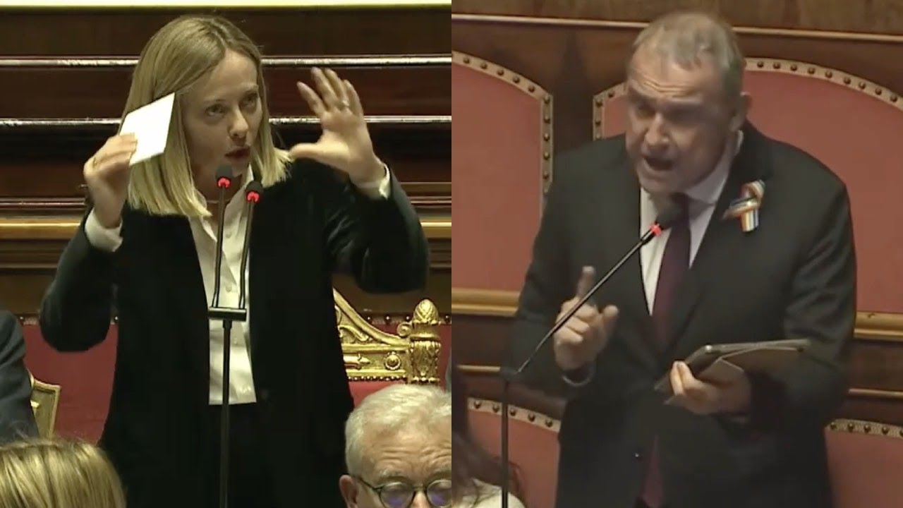 DURO BOTTA E RISPOSTA TRA LICHERI E MELONI IN SENATO SULLA DIFESA EUROPEA