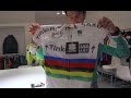 Andrea Peron &amp; Peter Sagan&#39;s World Champion Jersey