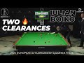 Two 🔥 Clearances | Iulian Boiko vs Robbie McGuigan | 2024 European Championship QF | (22.03.2024)