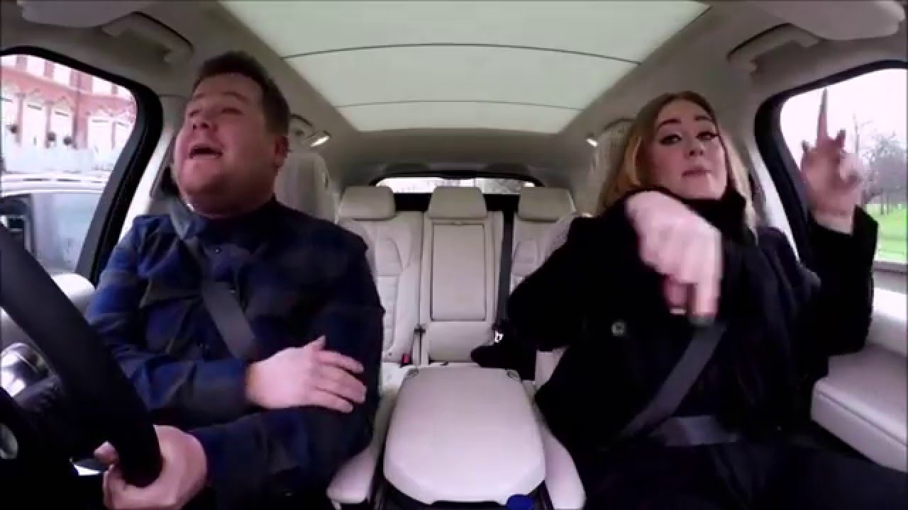 Adele singing "wannabe" (Spice Girls)