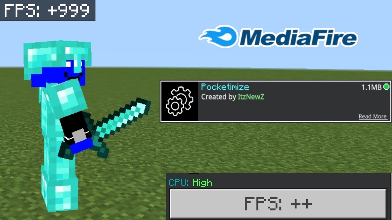 Pocketimize V1 resource pack for MCPE ✅ | Unlock more settings ⚙️