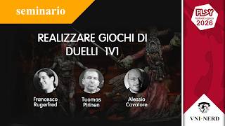 Realizzare giochi di duelli 1v1 - Play 2026 (docenti: Cavatore, Rugerfred, Pirinen) | Seminario