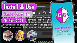 How to Install & Use Game Guardian apk without root 2023 screenshot 3