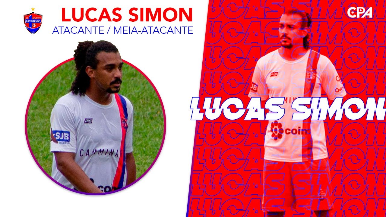 Lucas Simon Rizzello LUCAS SIMON - ATACANTE/MEIA-ATACANTE - ATLÉTICO BATISTENSE 2021 - YouTube