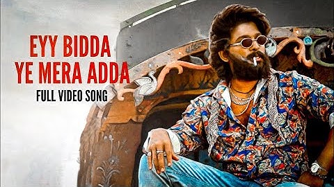 Eyy Bidda Ye Mera Adda song (hindi) | eyy bidda song | #pushpa | Allu arjun |Rashamika madana | DCP