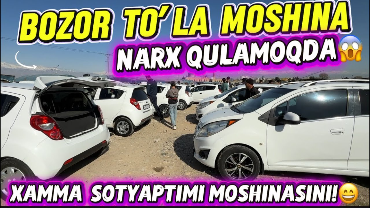 DENOV AVTO BOZORI moshina narxlari