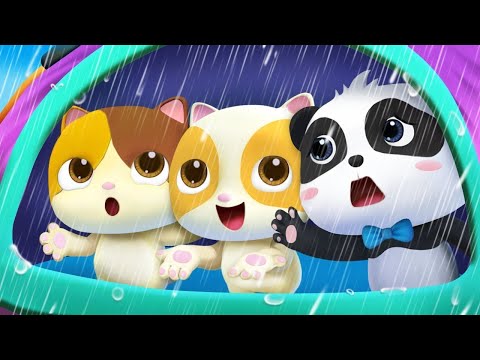 Chúng mình không thích trời mưa | Mèo con bị ốm | Nhạc thiếu nhi vui nhộn | BabyBus