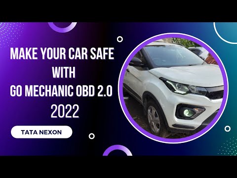 GoMechanic OBD Install in Nexon 2022 | अपनी कार को सेफ करे |#gomechanic #obd2 #obd #accessories #car