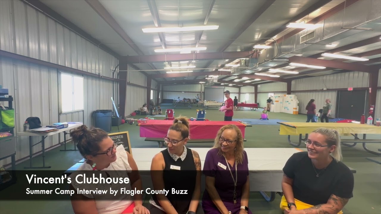 Vincent's Clubhouse Talks Summer Camp for Children with Disabilities in Flagler County