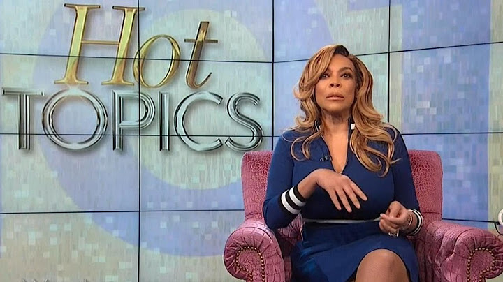 Wendy Williams Breaks Silence on TV After Filing for Divorce