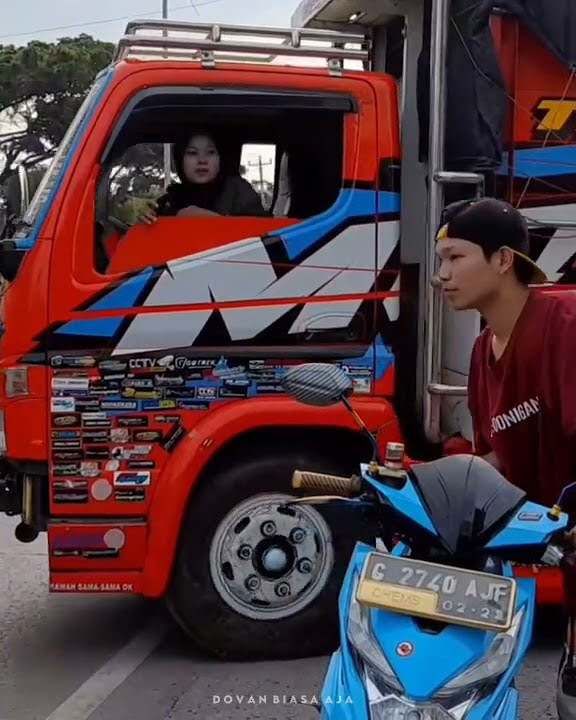 Story WA 37 Detik,Film Pendek Truk GIANDRA 21'Kisah Cinta Sopir Truk.'