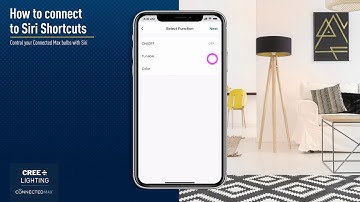 Connected Max: Connect and Control with Siri Shortcuts