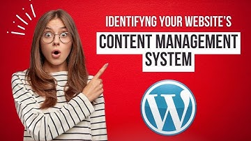 How to Find Out What CMS You Are Using