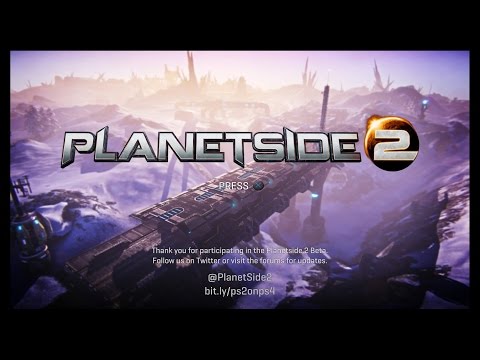 Video: PlanetSide 2 PS4 Beta Planlagt Til