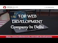 Web development company in delhi