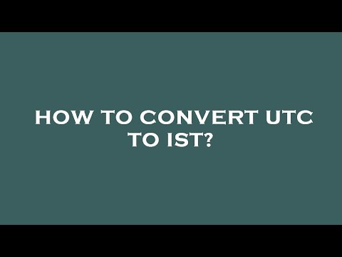 How to convert