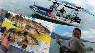 WOAH a RUN in with the FISHERIES when fishing!! but then THIS HAPPENED! (wonder if he subbyed??)ep61