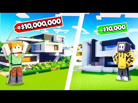 BUILDING MODERN HOUSE TO GET DIAMONDS FROM LOGGY | MINECRAFT