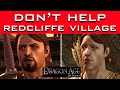 Dragon Age Origins - What Happens If You LEAVE REDCLIFFE without Defending the Village?