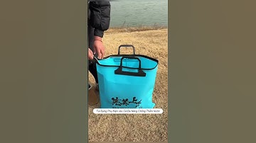 Túi đựng phụ kiện câu cá chống thấm nước tiện lợi #cauca #fishing #shorts