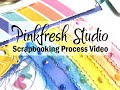 Scrapbooking Process #615 Pinkfresh Studio / Just Hangin'